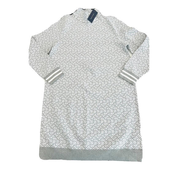 TOMMY HILFIGER $119 Women’s Gray Long Sleeve SWEATER Sheath Dress XXL - Picture 3 of 5